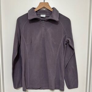 COLUMBIA | Sportswear Company Women's Purple Fleece Quarter Zip Pullover
